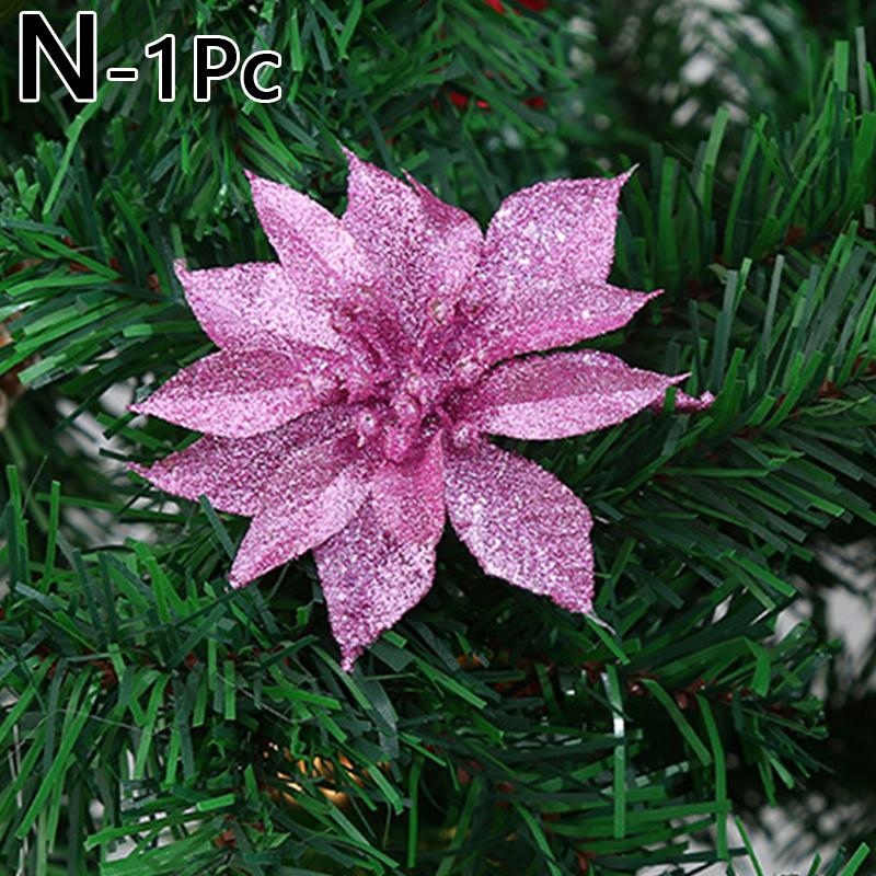 

Рождественские украшения Рождественский нежный полый цветок Рождественская елка гирлянда украшения подвеска Рождественский декор 9