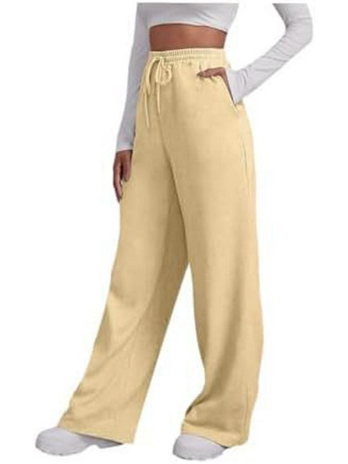 2024 Trendy High-Waisted Wide Leg Women's Sweatpants