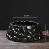 Chinese Style Flower Arrangement Ware Ceramic Flowerpot Flower Vase Bonsai Floral Accessories Jianshan Tool Home Decoration