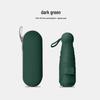 Compact 5-Fold Dual-Use Umbrella: UV Protection & Water Resistant Mini with Black Lining