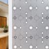 Window Privacy Film Glass WindowFilm Removable Vinyl Door Window CoveringsUV Blocking Sticker for Home Deco