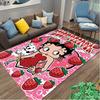 1pc Office Printed Area Carpet, Betty Boop Rug, Home Sofa Chair Mat For Christmas and Halloween Décor