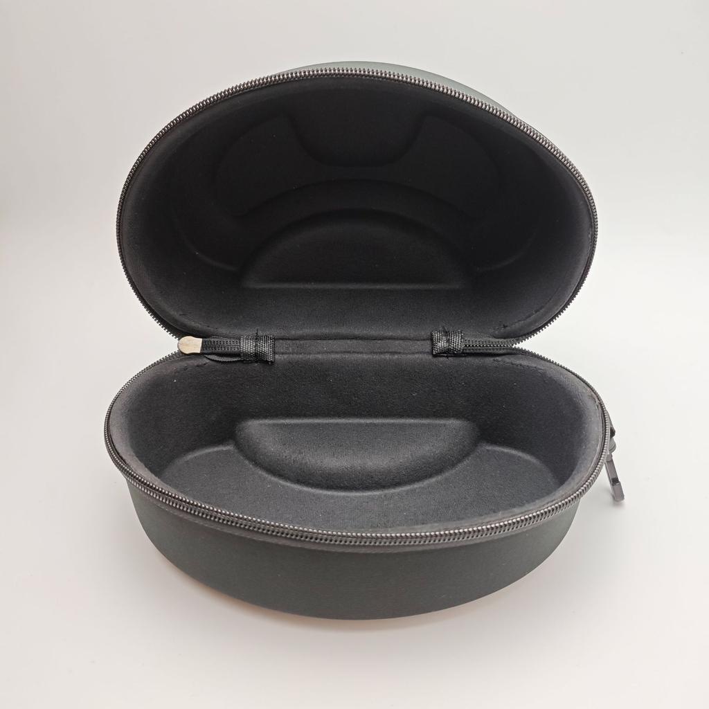 Thickened box EVA Hook-zipper enlarged box for off-road motorcycle and ski goggles storage, shockproof and pressure-resistant