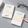 Simple 30-Day Self-Discipline Punch Card Planner - Mini Portable Efficiency Notepad