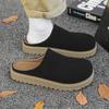 Men'S Casual Slip On Slippers Summer New Soft-Sole Anti-Slip Comfortable Outdoor Walking Shoes Fashion Youth Joker Tide Slippers