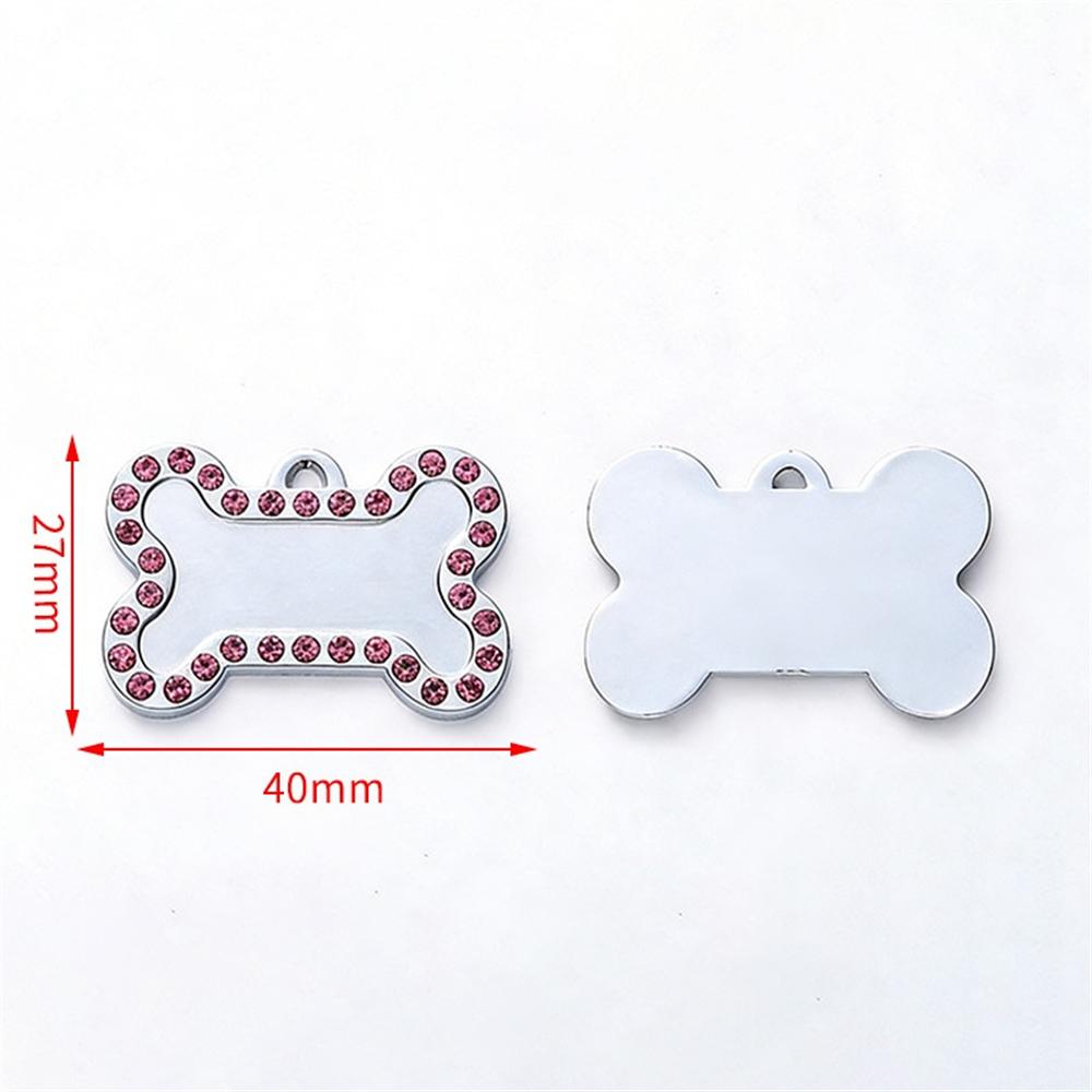 50pcs Personalized Dog Tags for Pets Durable Cat ID Tags for Small Dogs