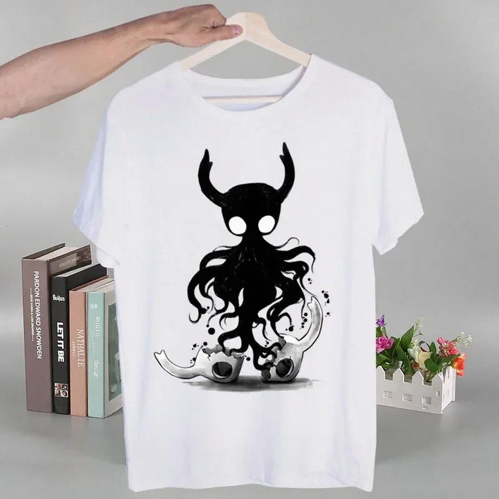 Hollo Knigh T Shirt Fashion Print Summer Mens Novelty Short Sleeve Game Cartoon Men Funny Tops Autumn and Winter Innerwear