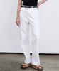 Roeil Lw215 Light Straight Cotton Pants - Ivory