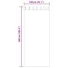 Voile Curtains with Rod Pockets 2 pcs Burgundy