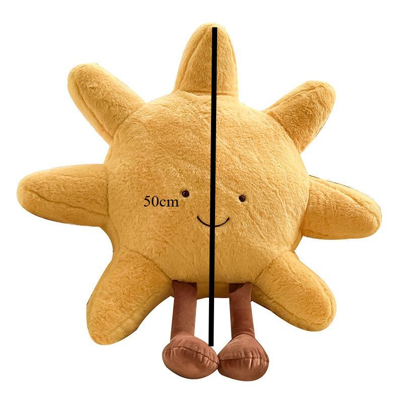 Sun Moon Cute Bed Pillow Soothes Sleep Leg Pillow Throw Pillow Memory Foam