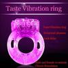 2PCS Adult Sex Game Toys Vibrating Delay Ring Vibrator Fine Tight Delay Lasting Lock Loop Crystal Vibration Sex Toys
