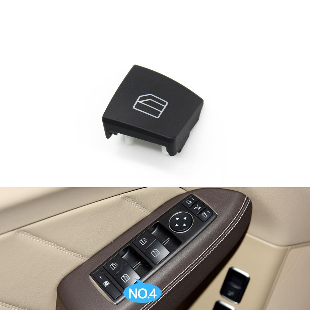 Car Window Lifter Switch Button Cover Cap For Mercedes Benz GLE GLS ML GL CLS G Class W166 W292 W218 W463