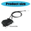 Stable Rear Trunk Door Lock Actuator for Enhances Vehicle Security Tailgate Lock Replacements 51247191213 for F01 F02 F03