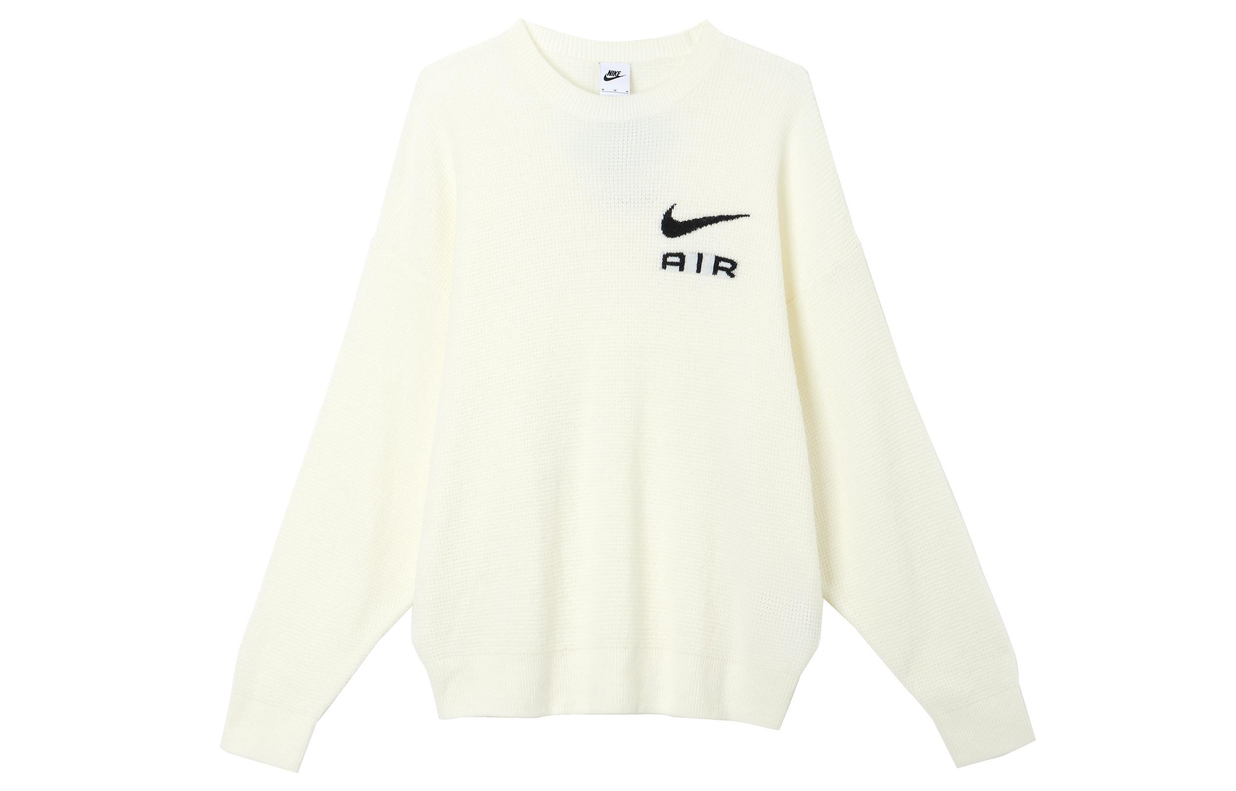 Nike Knitwear Men s White Crew Neck Moderate Other FB7726-133 L