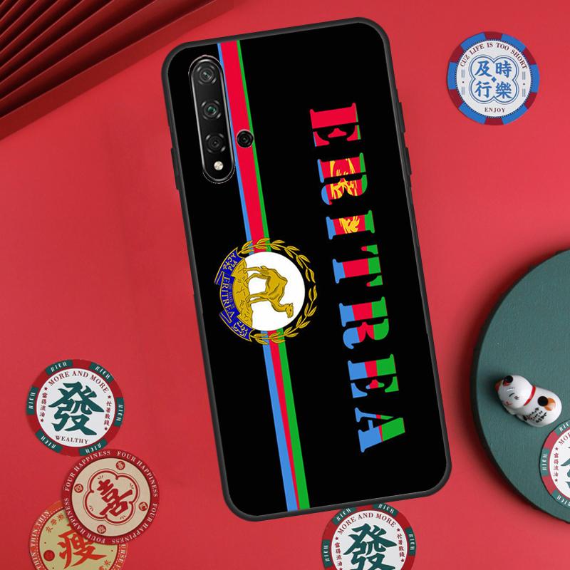 Eritrea Flag For Huawei Nova 11i 8i 12i 12s 9 10 SE Y60 Y70 Y90 Y72 Y73 Y61 Y91 P60 Pro P30 P40 Lite Case