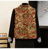 Mother's Day 2026 Elegant Tang Suit Vest for Middle-Aged Women