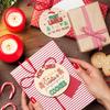 Yousheng 9Pcs Christmas Ornaments Xmas Tree Decoration Pendant Set with Santa Snowman Gingerbread Man Pattern Holiday Party Supplies