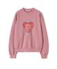 THE SATURDAY EVENING POST Arch Heart Graphic Sweat Shirt Pink
