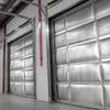 Double Reflective Insulation Roll, Perforated Woven Fabric Radiant Barrier, 0.15mm 38.1 m x 1.22 m, Double-Sided Aluminum Foil Heat Reflective Shield,