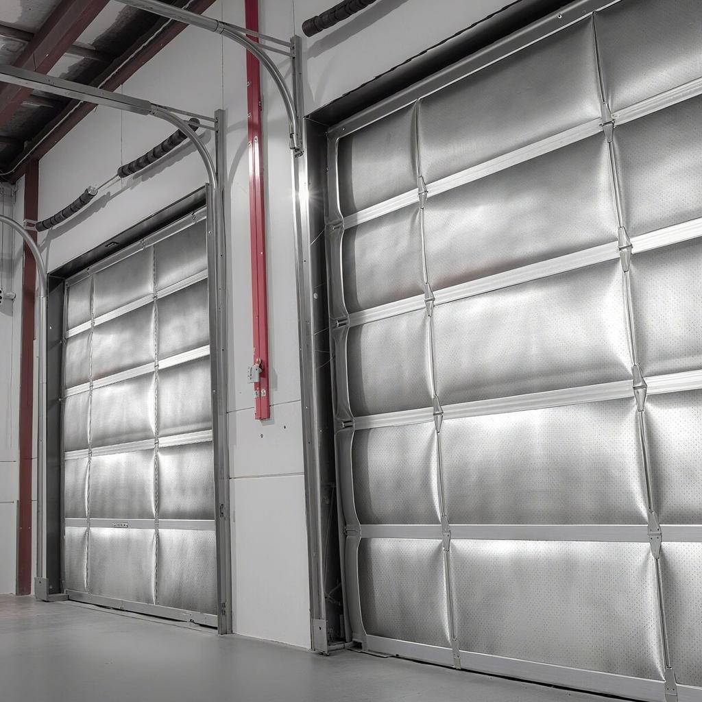 Double Reflective Insulation Roll, Perforated Woven Fabric Radiant Barrier, 0.15mm 38.1 m x 1.22 m, Double-Sided Aluminum Foil Heat Reflective Shield,