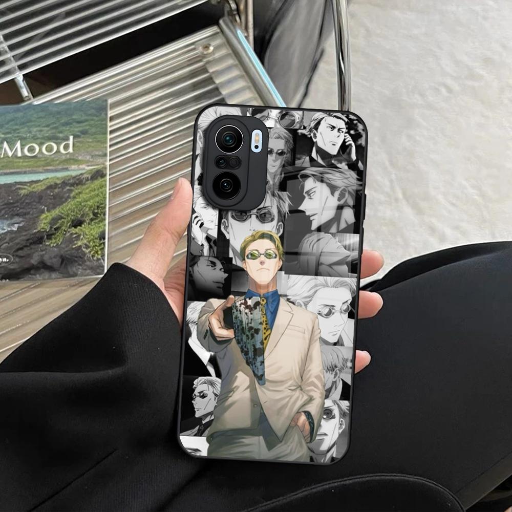 Kento Nanami Jujutsu Kaisen Phone Case for Xiaomi Redmi Note 14 13 12 11 Ultra Pro Lite 5G toughened glass Cover