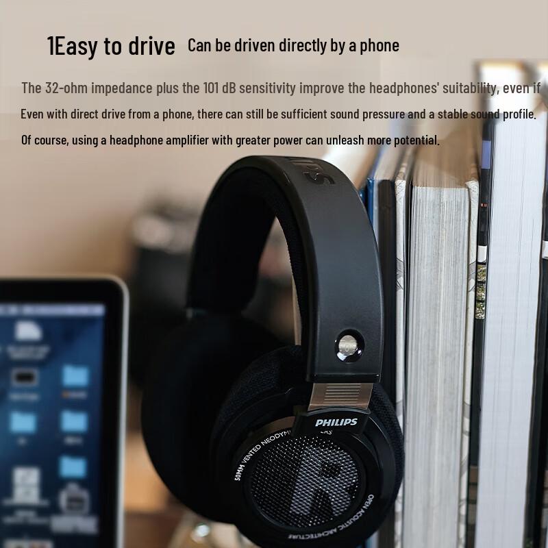 Philips SHP9500 Hi-Fi Over-Ear Wired Headphones