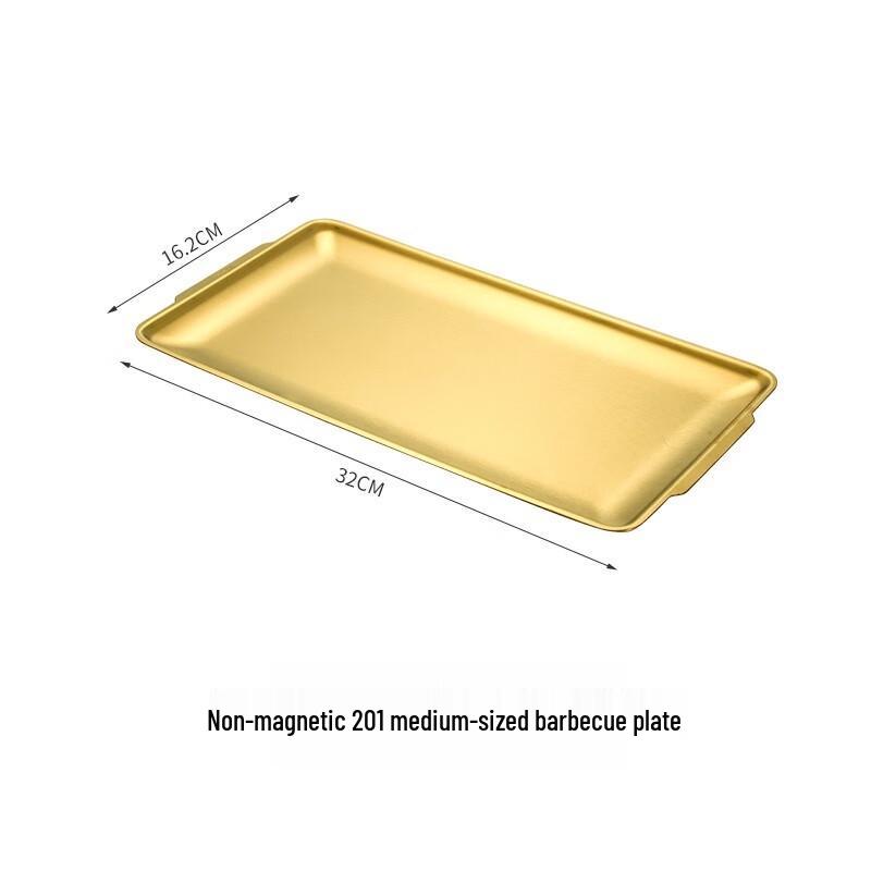 Квадратный поднос для гриля барбекю Qianxing из нержавеющей стали
