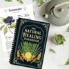 Natural Healing Handbook Spiral Bound Guide With Herbal Remedies And Recipes For Heart Health Blood Sugar Focus Boost