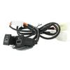 12V Car Cigarette Lighter Plug Connector Adapter USB Type C Converter Wired Charger Cable Socket for VW Golf 6 Jetta 5 MK5 06-12