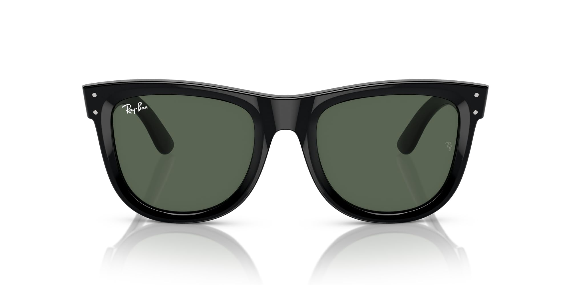 

Сонячні окуляри RBR0502SF WAYFARER REVERSE Чорні 53 [Ray-Ban] (Зелена лінза)