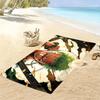 Roronoa Zoro Print Beach Towel, Large Soft Quick Dry Towel for Beach Camping Swimming