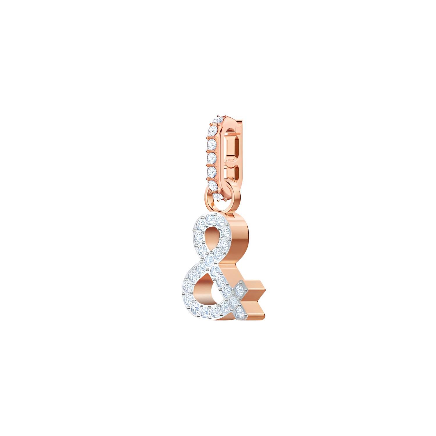 Swarovski Versatile Magic Chain Alphabet N Pendant Women pendant Rose-Gold 5441403 Rose Gold,F