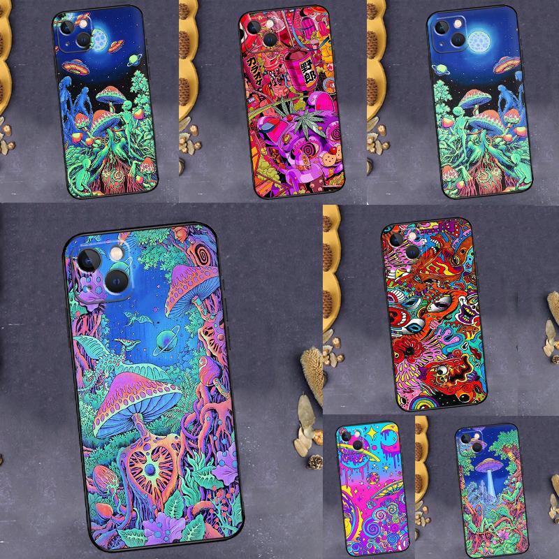 Psychedelic Trippy Visuals Colours Case For Huawei Nova Y60 Y90 Y70 Y61 Y91 Y72 Y73 12s 12i 11i 8i 9 10 SE P30 P40 Lite P60 Pro