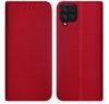 SMART RED BOOK CASE WITH FLAP Samsung Galaxy A22 4G+ GLASS