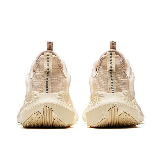 Anta Poison Spike 1 Comfortable Cushioning Non-Slip Wear-Resistant Low-Top Casual Running Shoes Women Sneaker Beige 922515552-7