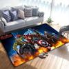 1 Stück Marvel Avengers Superhelden Teppich, Rutschfeste Fußmatte, Cartoon-Charakter-Design, Weicher Samt, Raumdekoration, Waschbar