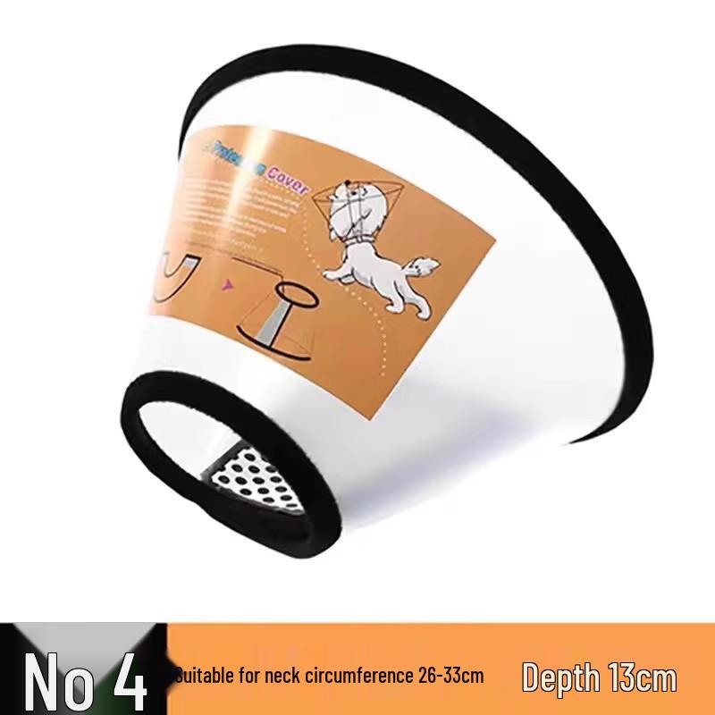 Coleira Elisabetana Macia Anti-Lambida e Mordida para Cães e Gatos