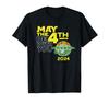 STAR WARS Grogu May the 4th Be With You 2024 Distressed T-Shirt