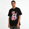 Floral Print Mom And Baby Hug Casual Parent-child Top Pure Cotton T-shirt