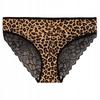 3X Women' Bikini Panties Lace Back Leopard Set Comfortable Moraj