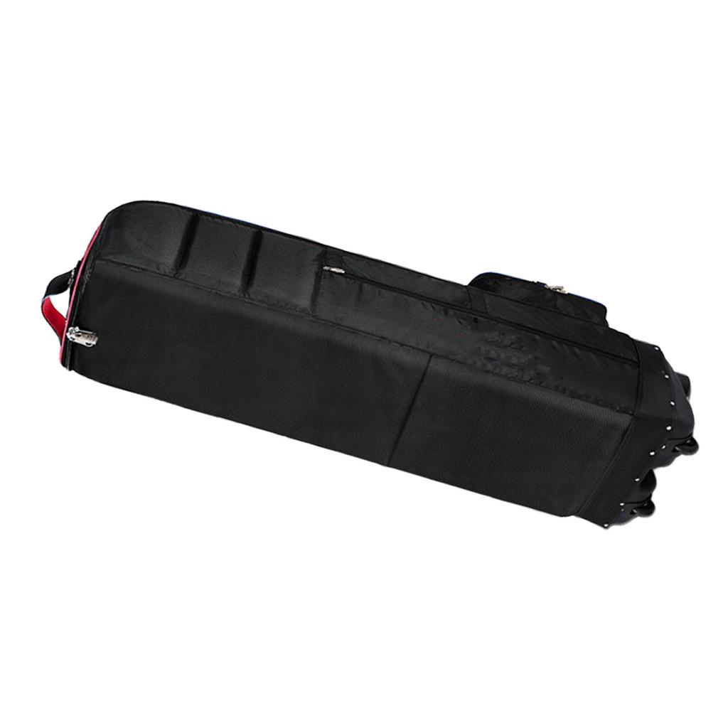 Travel Bag Thickened Nylon Foldable Bag with Wheels Combination Lock for Airlines
