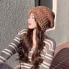 Women's Hat  Autumn Winterheattech Big Head Circumference Loose Hat Fashion Hat