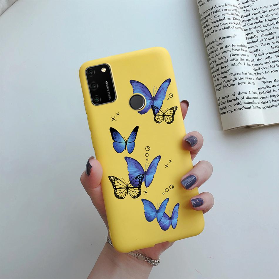 For Huawei Honor 9A Case 2020 Silicon Cover Soft Bumper Coque For Huawei Honor 9A Phone Cases MOA-LX9N Honor9A Love Heart Funda