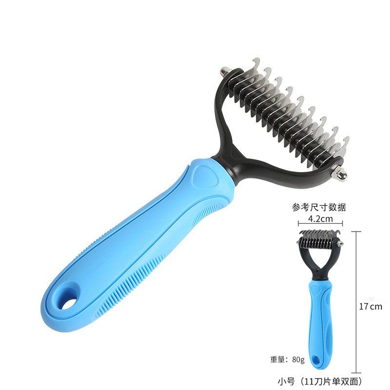 

Sunflower pet comb cat comb pet brush pet self-cleaning needle comb pet hair remover pet comb