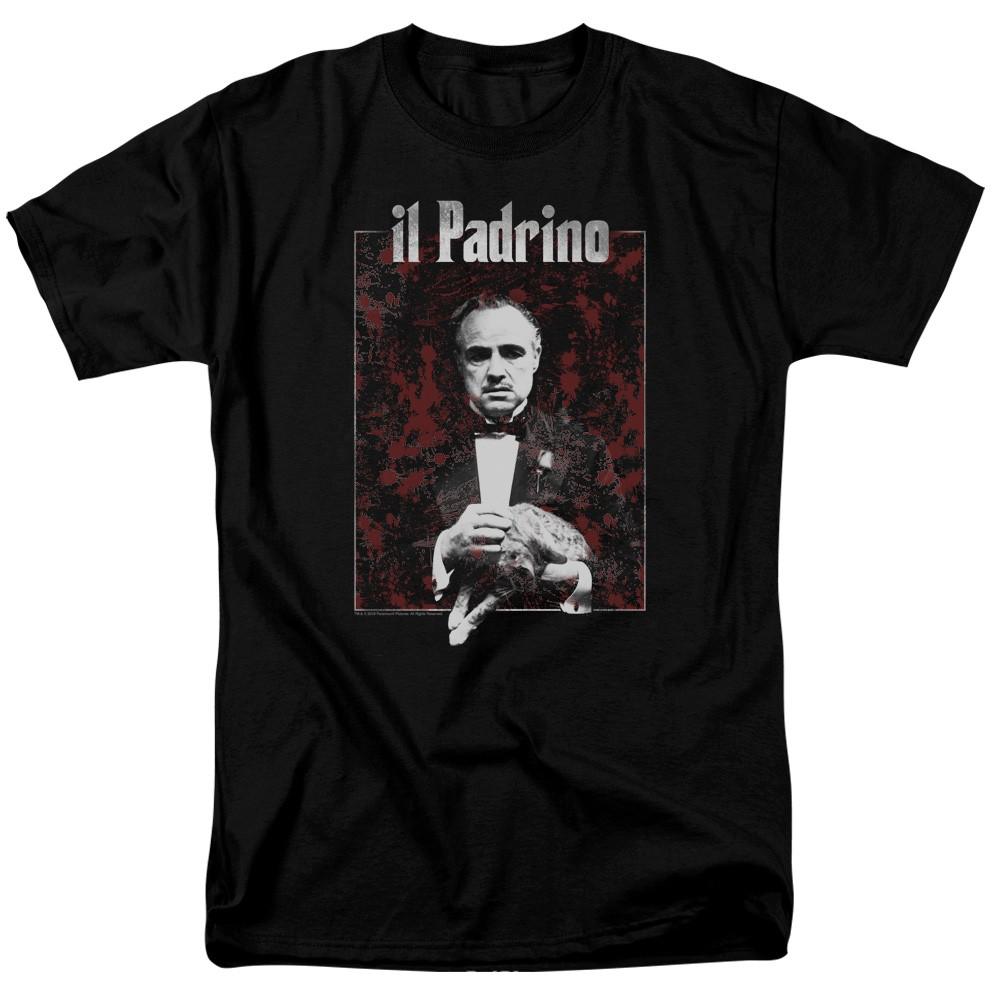 Godfather - Sangue - Adult Unisex Short Sleeve T-Shirt - Black XL