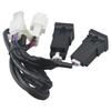 New For VW Golf 6 Jetta 5 MK5 Scirocco 06-12 Type C PD USB Socket Charging Power Adapter Quick Car Charger  Wire Harness