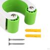 Mount Clip Rack, Portable Plastic Road Mountain Bicycle Vertical Storage Buckle Stand Holder with