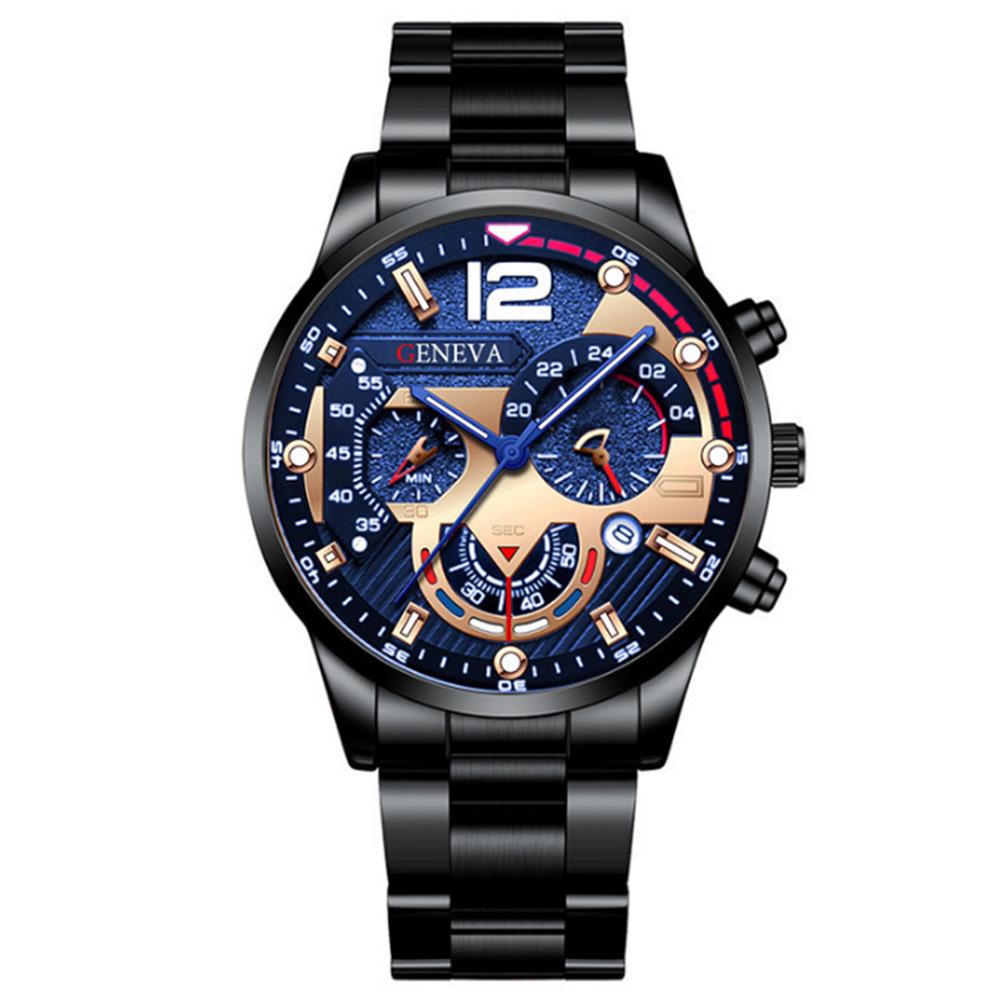 

Men s Steel Band Quartz Watch with Luminous Hands and Date Function Bulk Price