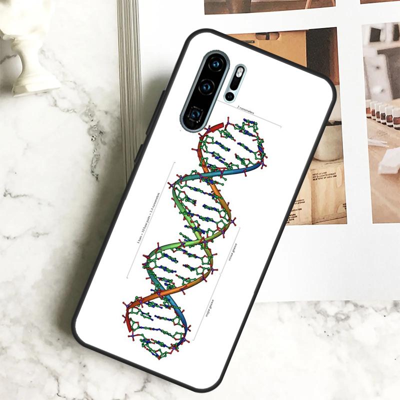 Science DNA Biology Case For Huawei Nova Y70 Y60 Y90 Y91 Y61 9 10 SE 11i 8i 7i 3i 5T P30 P40 Lite P60 Pro Funda