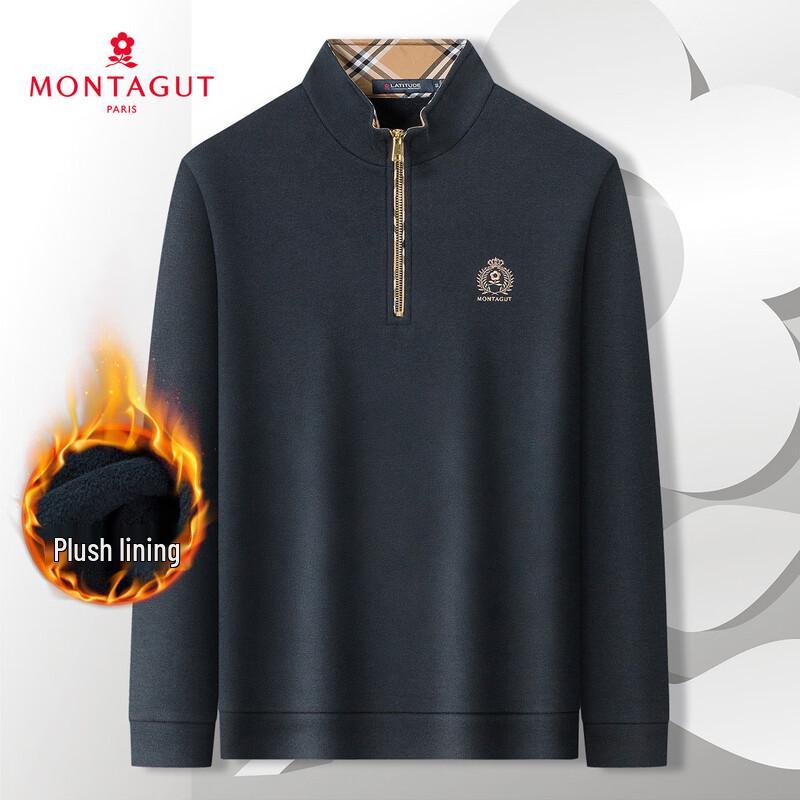 

MONTAGUT Men s Fleece-Lined Pullover Sweatshirt 3XL